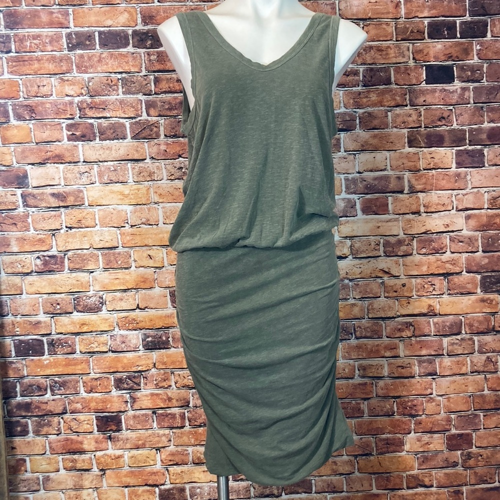 💙 Sundry Ruched Sleeveless Mini Dress